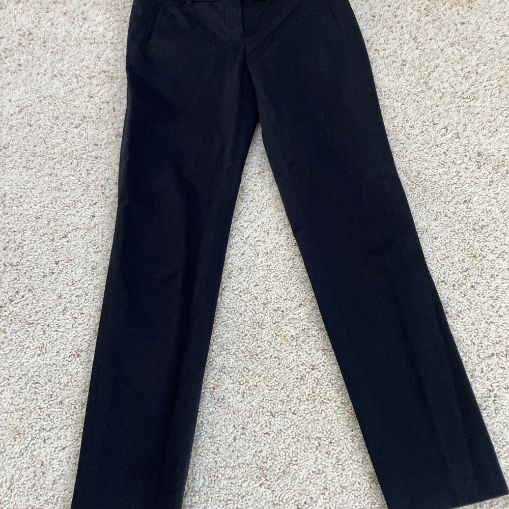 Brooks Brothers black work trousers